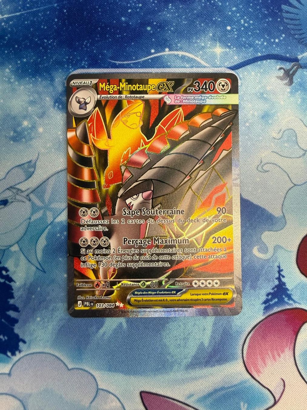 Pokémon Cartes à collectionner: Méga-Minotaupe FA - PBL 103 FR – Neuf (Voir description) à Courgenay par ScamBoxOff