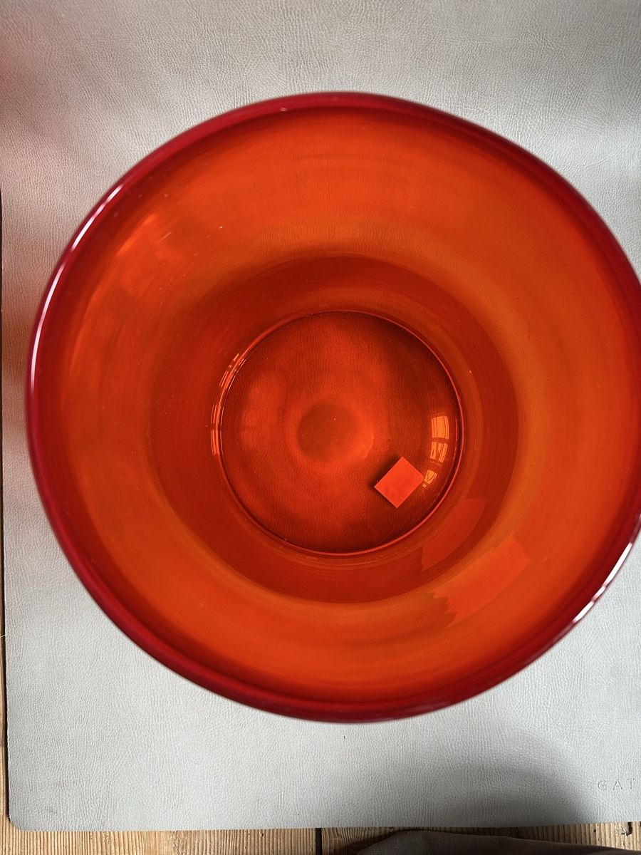 Vasen & Gefässe: Stylische Vase Orange – Gebraucht aus Hombrechtikon von movoko01 1