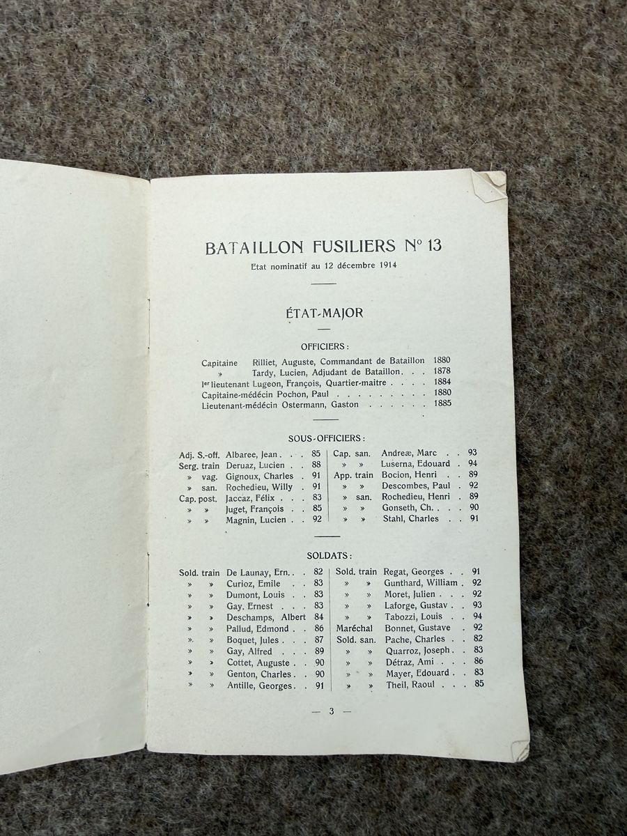 Livres: Occupation des Frontières 1915 – D'occasion à Fribourg par Ardoffel 2