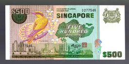 Singapore 500 dollar very nice selten-rare