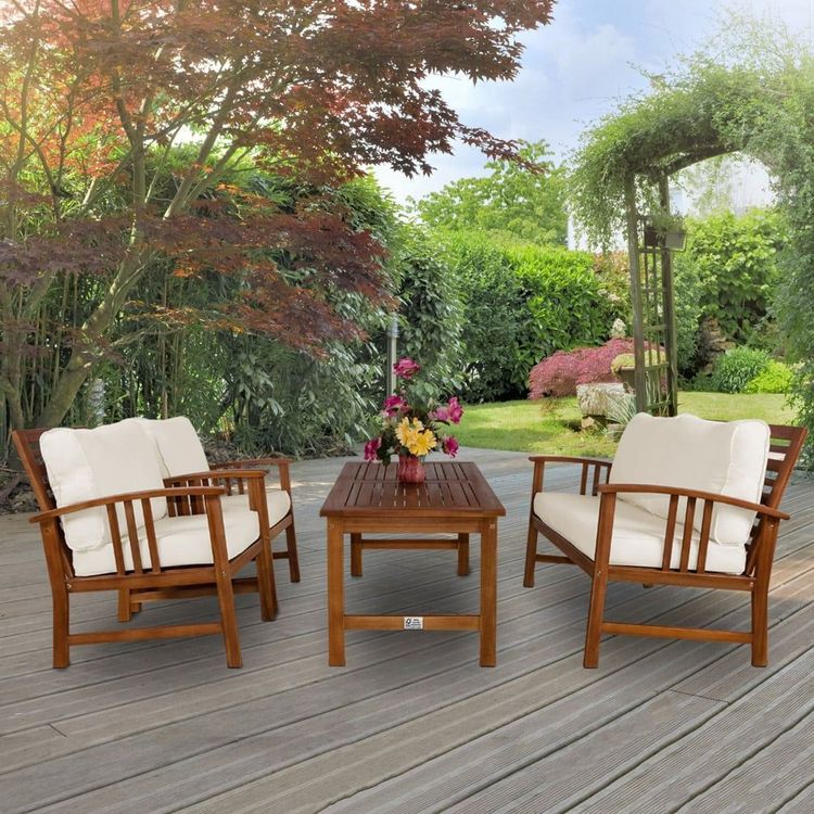 Akazie - Garten-Sitzgruppe 4 teilig 8