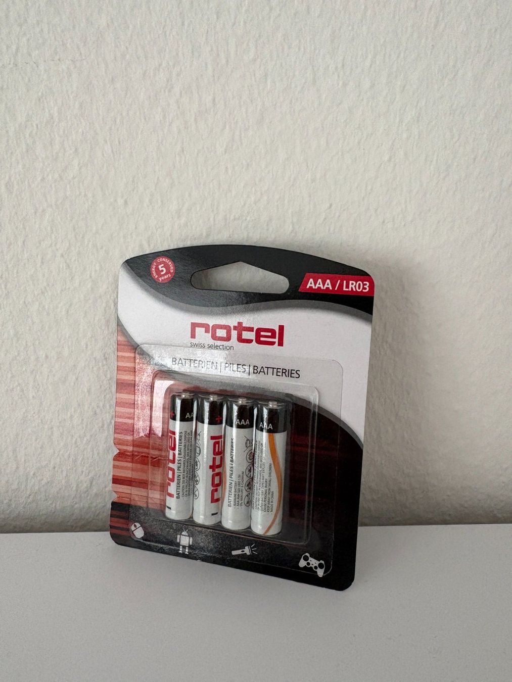Caricatori & Batterie: Rotel AAA/LR03 Batterien – Nuovo e nell'imballaggio originale da Gossau SG venduto da Sekki0407