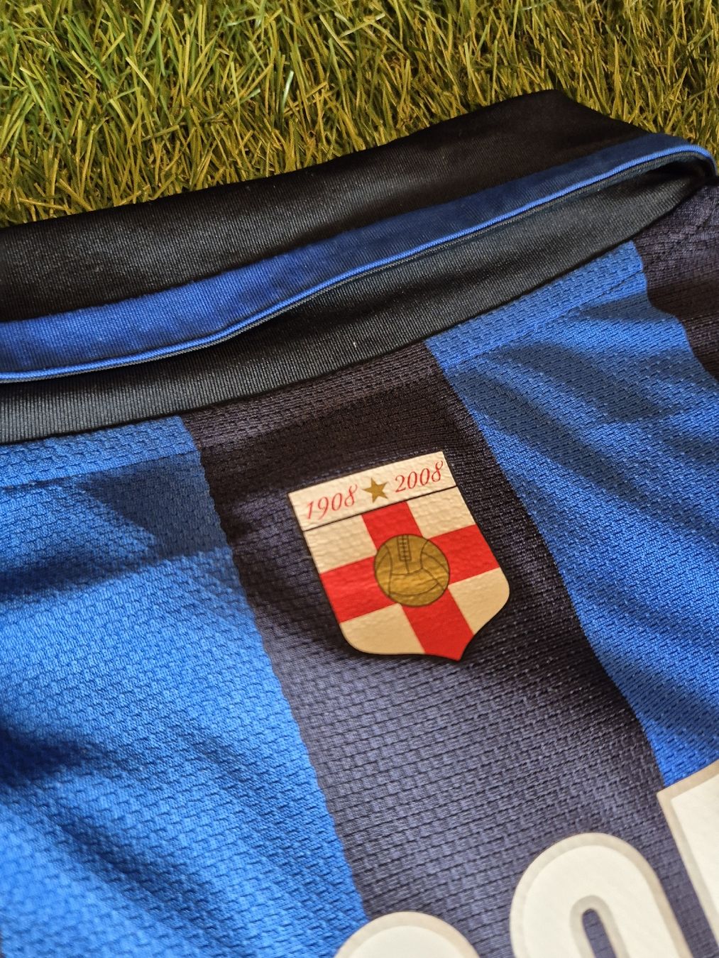 Nike Leibchen & Hosen: Inter 07/08 Centenario Trikot Heim #4 Zanetti Original - M – Gebraucht aus Birr von Hombrero 2