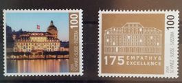2855) Nr. 1,2, Firmenbriefmarken postfrisch Kt. 120.-