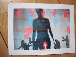 Lithographie, Künstler gem. Signatur, Auflage 8/10