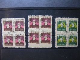 Vietnam 1979 Fünfjahresplan  3 4er Bl
