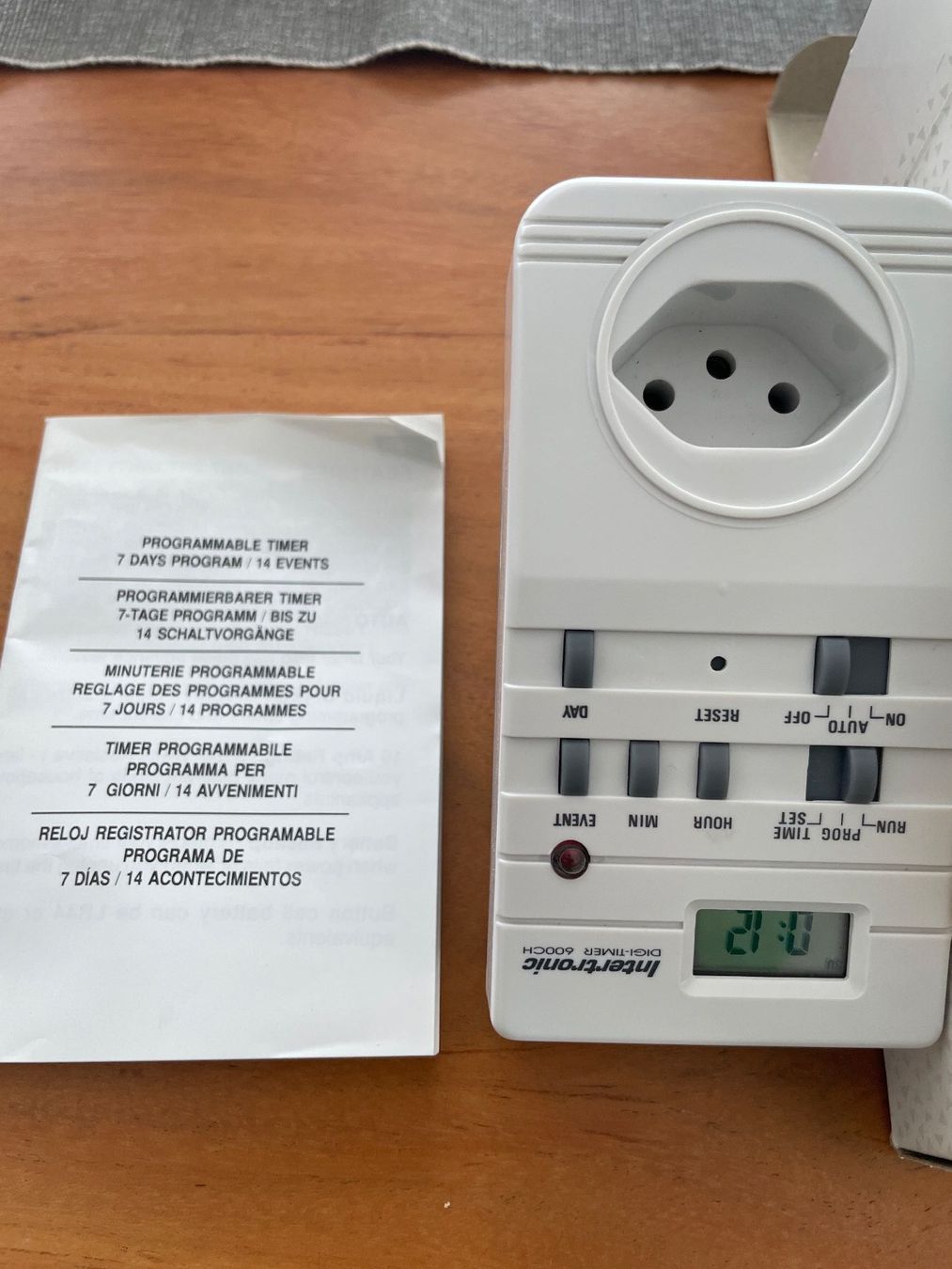 Interruttori: Intertronic Digi-Timer 600CH, ungebraucht – Usato da St. Gallen venduto da Gallus8