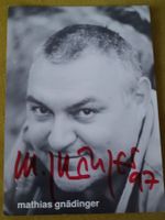 Mathias Gnädinger - handsignierte Autogrammkarte