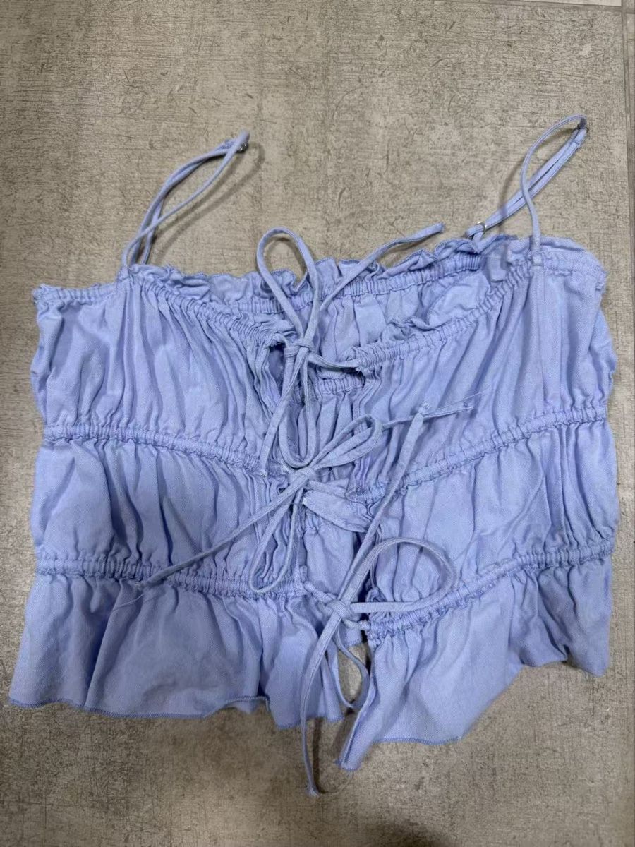 Zara Tops: Zara Cute Summer Blue Crop Top – Gebraucht aus Zürich von dam_t7hk 1