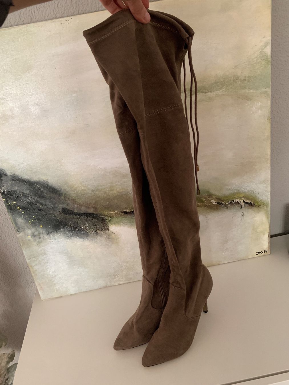 Scarpe da donna: Overknees wildlederoptik, 38 – Usato da Wallisellen venduto da preloved.fastfashion 1