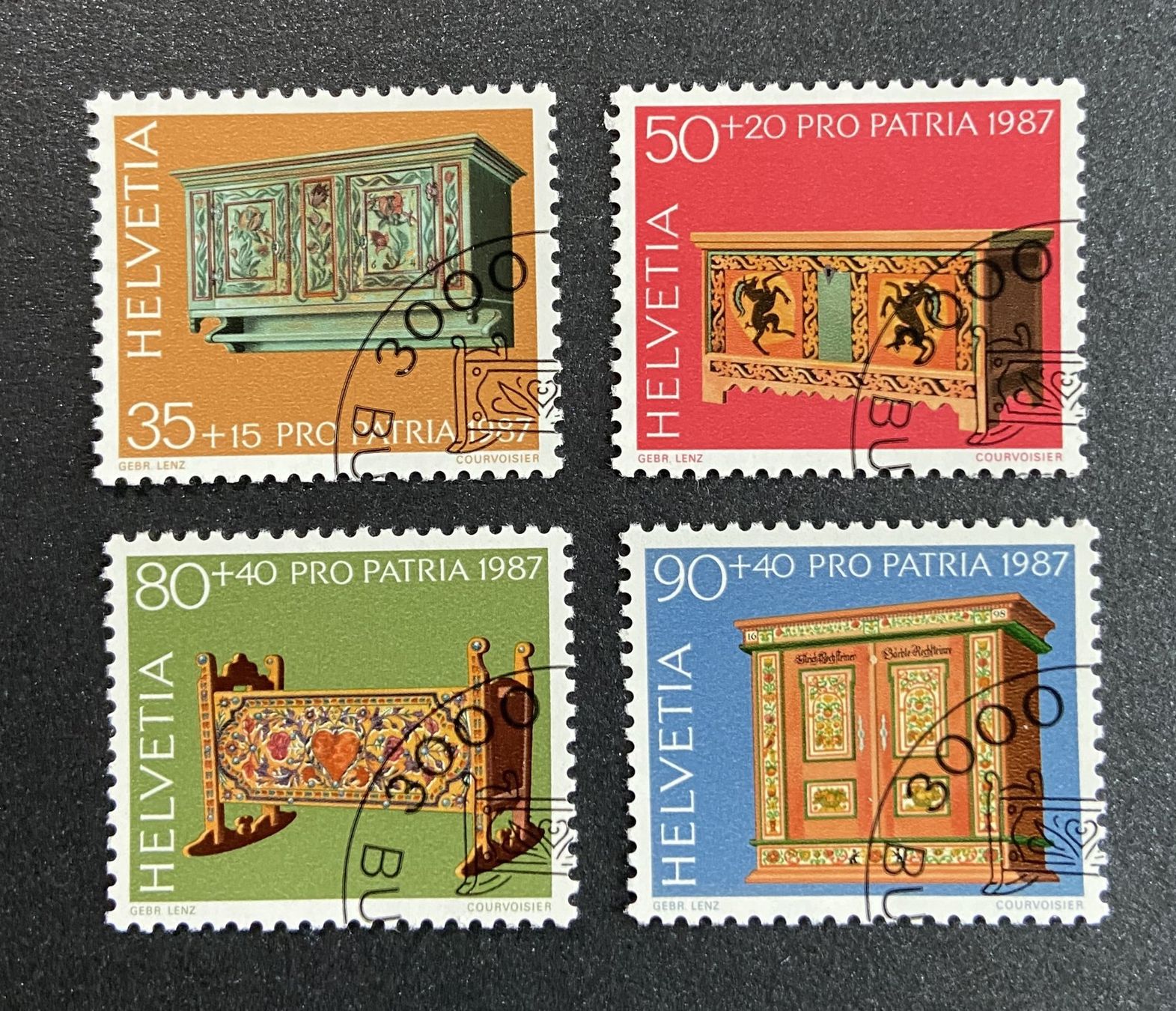 Alle Briefmarken: Pro Patria  ET Sätze – Gebraucht aus Böckten von Hansi36 4