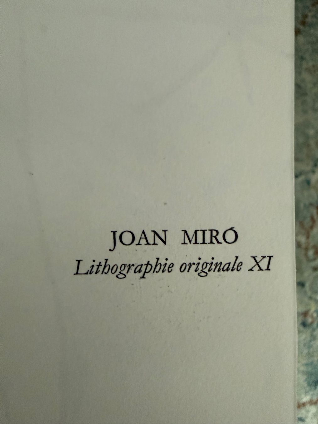 Grafica & Litografie: Original Joan Miró Lithographie – Usato da Grenchen venduto da YoshiSan74 2