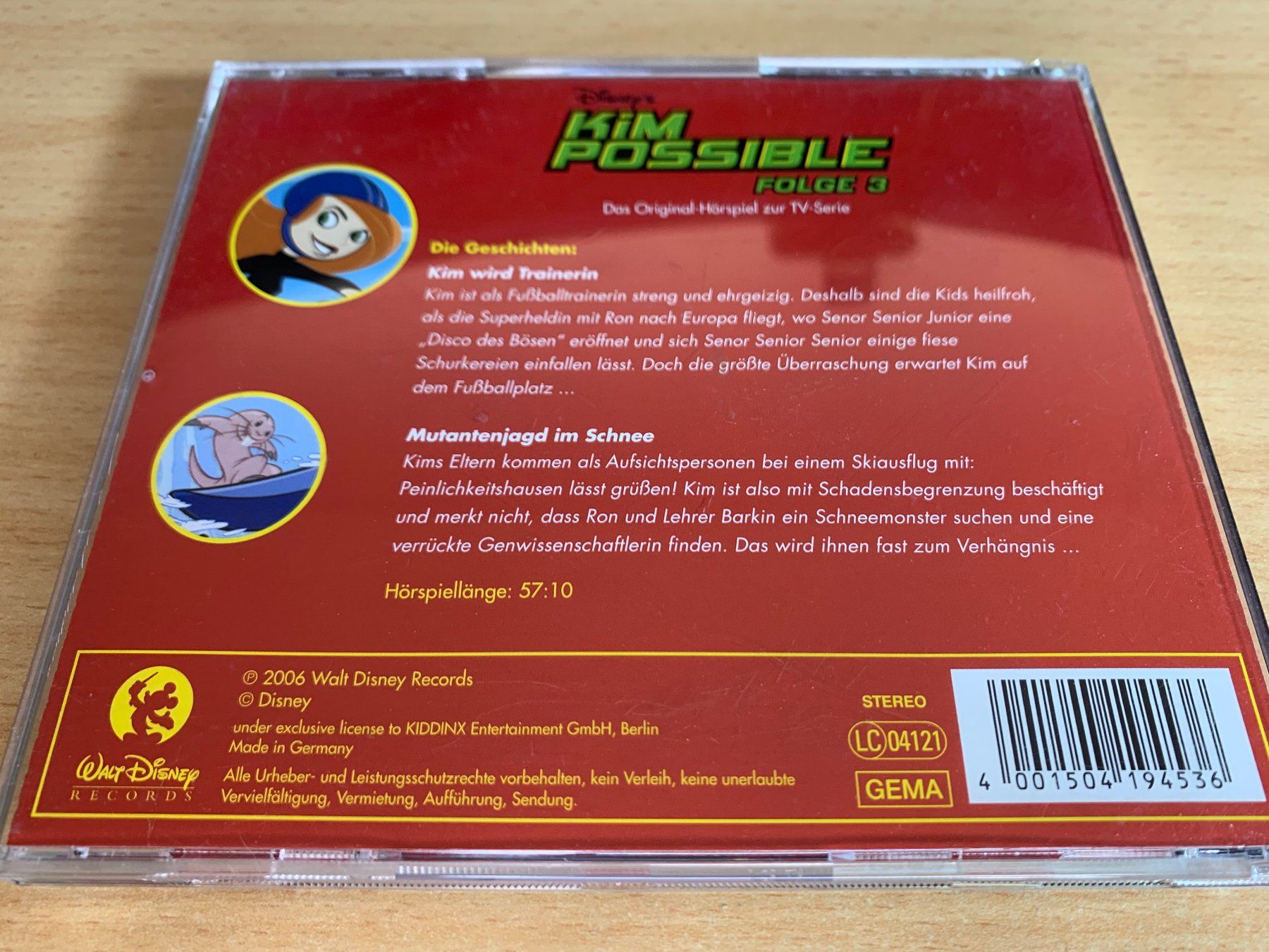 Audiolibri: Disney - Kim Possible - Folge 3 – Usato da Rikon im Tösstal venduto da Alpenmutz 1