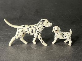 Schleich Dalmatiner Welpe und Rüde Hund Hunde