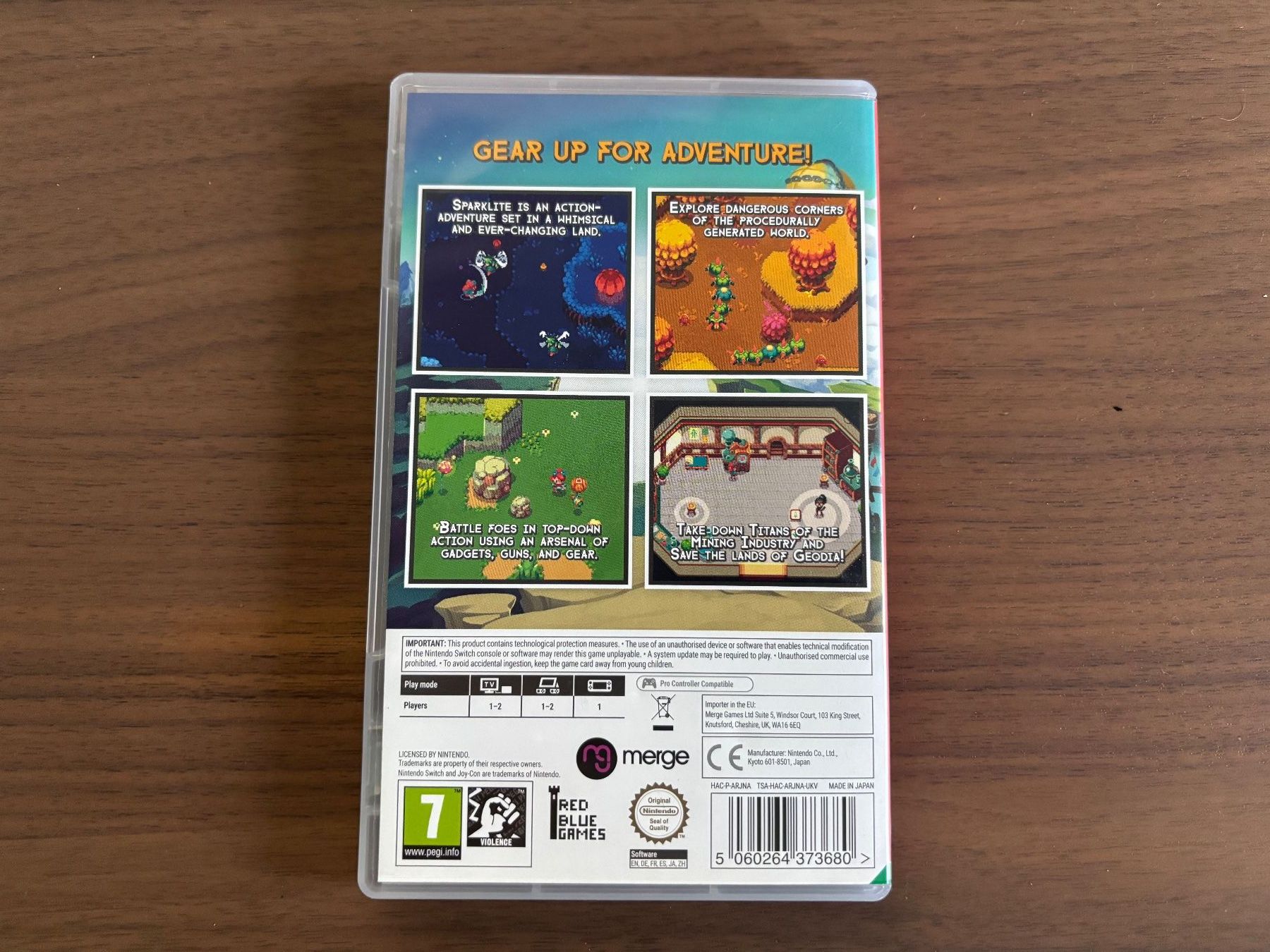 Nintendo Giochi: Sparklite [Nintendo Switch] – Usato da Killwangen venduto da Ryusens 1