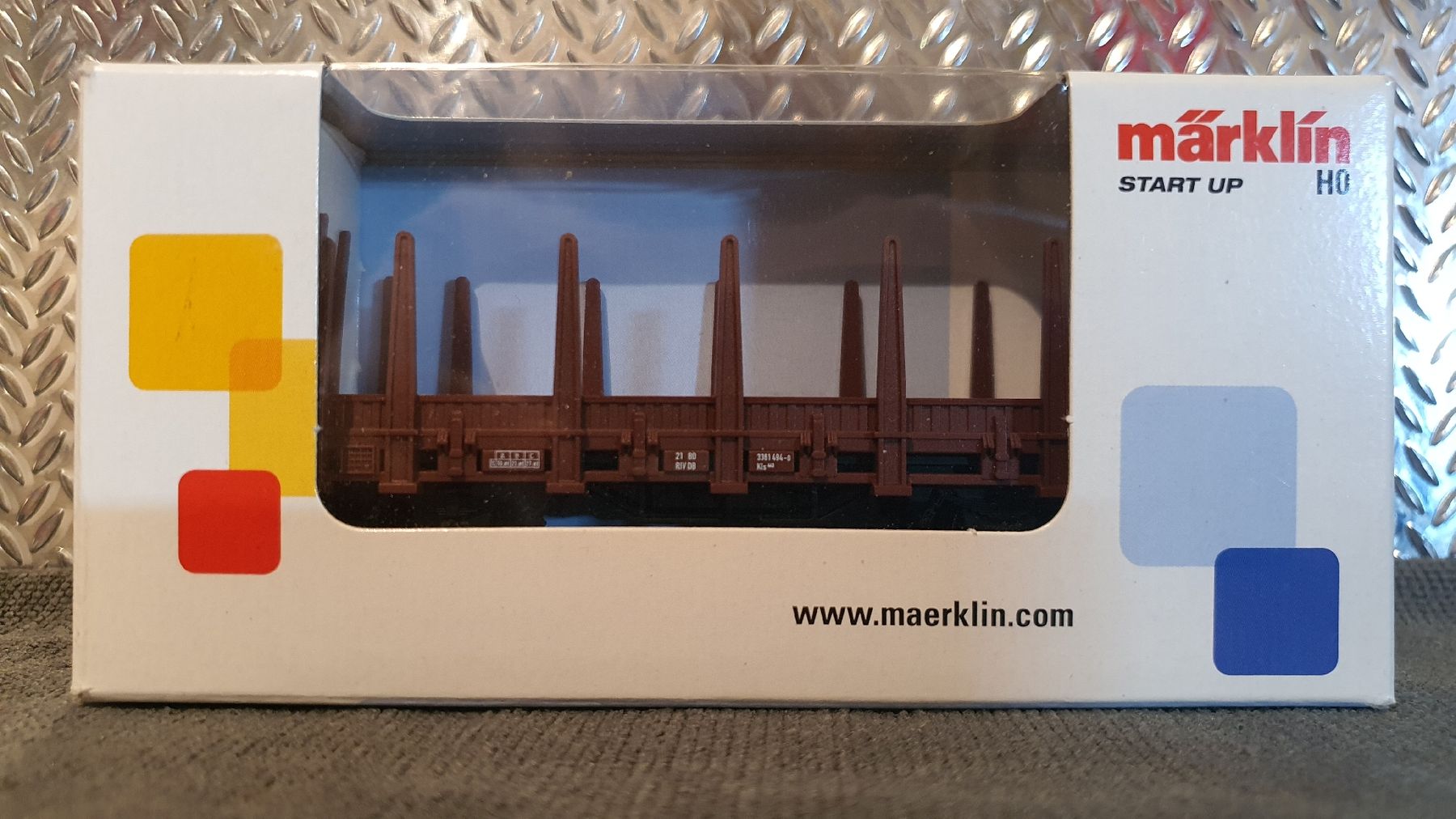 Märklin Modellini di ferrovie: MÄRKLIN H0 TECHNIK ERFAHREN GÜTERWAGEN  – Usato da Männedorf venduto da Modellbau-wyss 4