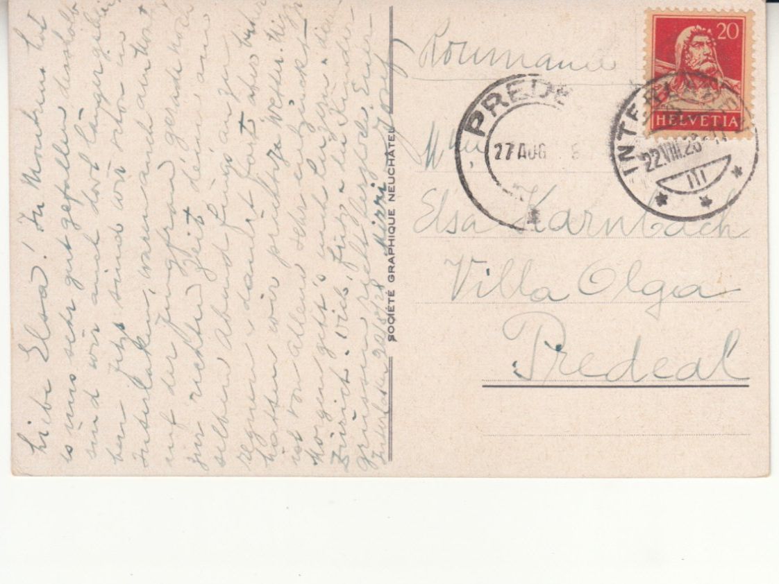 Cartes postales: Chillon 1926 – D'occasion à Bürglen TG par StampGraf 1