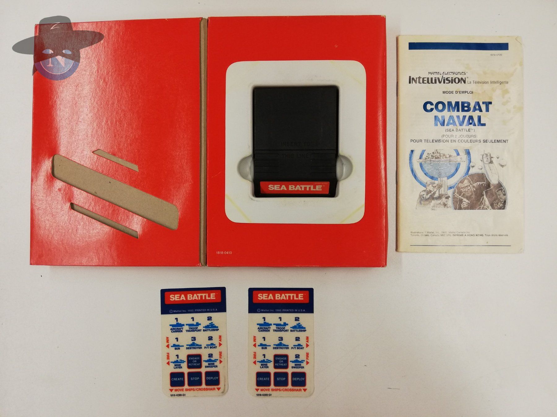 Giochi: Sea Battle / Mattel Intellivision – Usato da St. Gallen venduto da zorro_dc 6