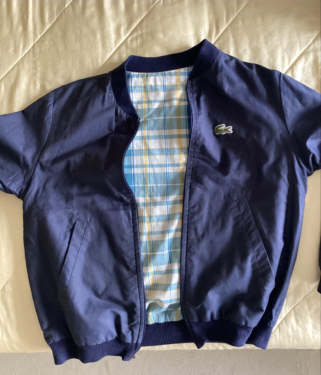 Lacoste Jacken: Lacoste Vintage Blouson Windjacke reversible – Gebraucht aus Samedan von sylvierosa 5