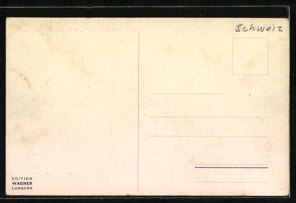 Cartoline postali: AK Brünig, Bahnhofbuffet mit Bergbahn – Usato da Berlin venduto da bartko-reher 1