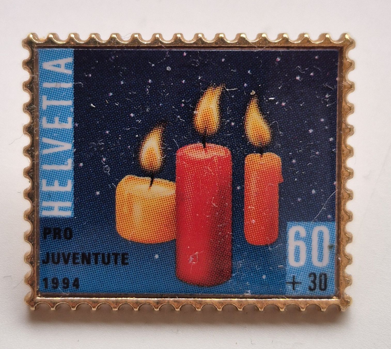 Placchette & Badge: PIN    -  Pro Juventute  1994   Helvetia – Usato da Niederweningen venduto da Obson