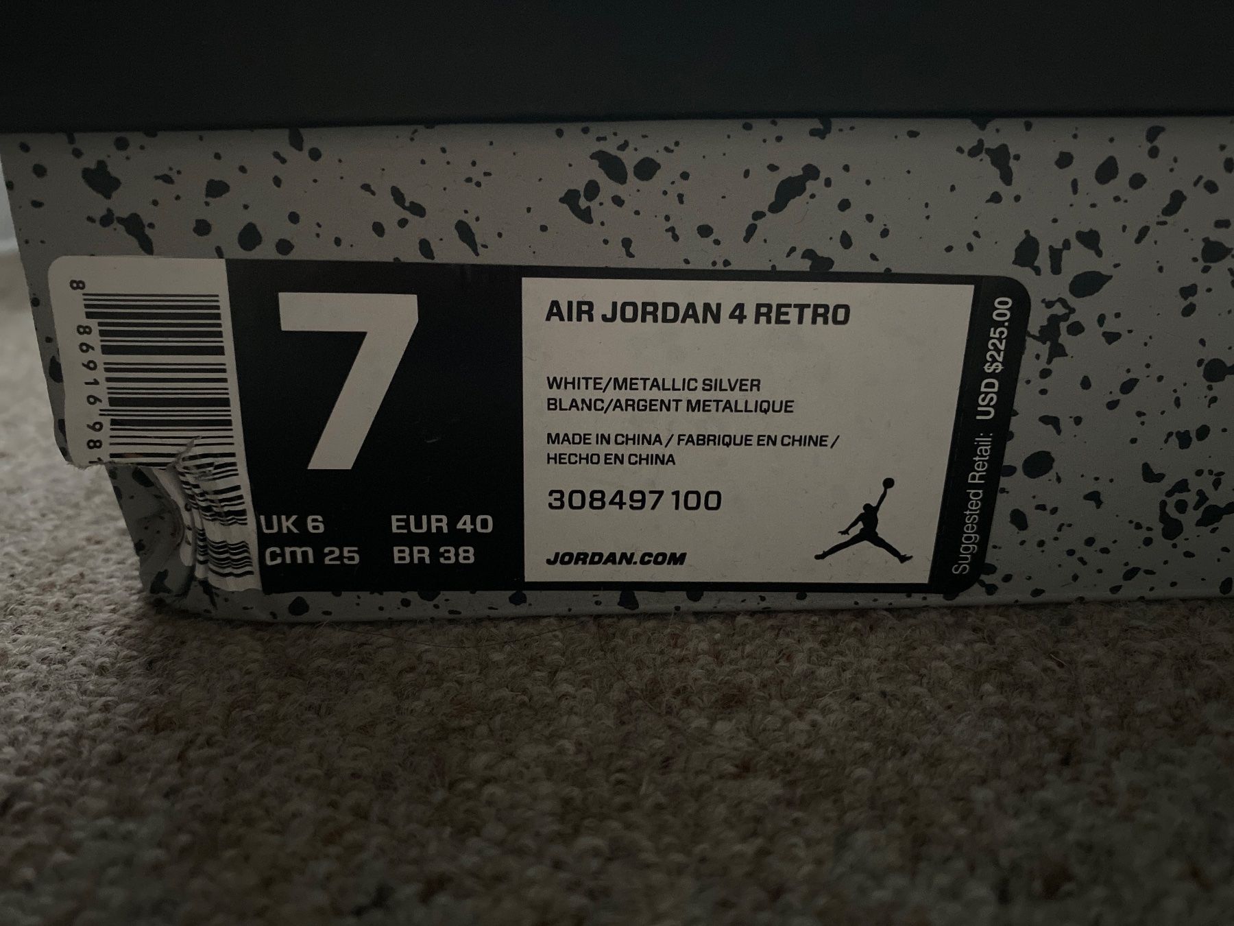 Jordan Scarpe da uomo: Jordan 4 pure money NEU! – Nuovo e nell'imballaggio originale da Herisau venduto da Rdavidson 5