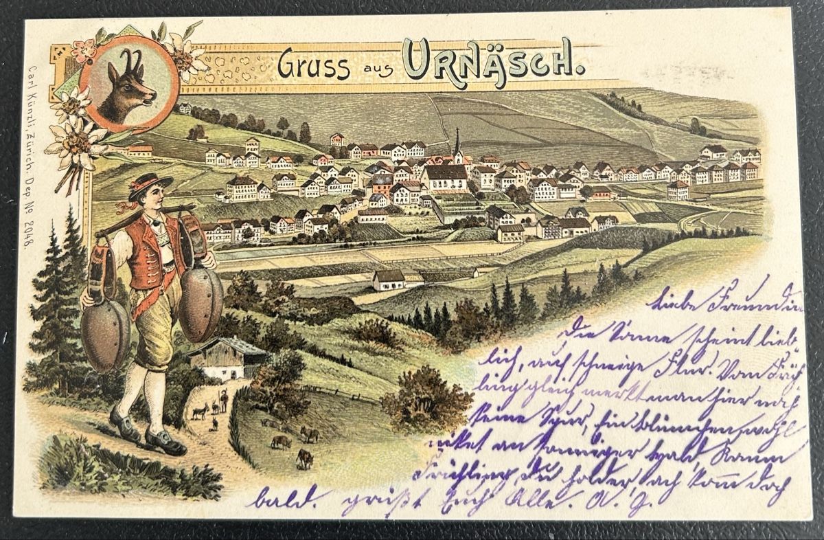 Cartes postales: Gruss aus Urnäsch Litho  – D'occasion à Horw par Tellbub