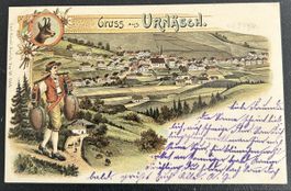 Gruss aus Urnäsch Litho 