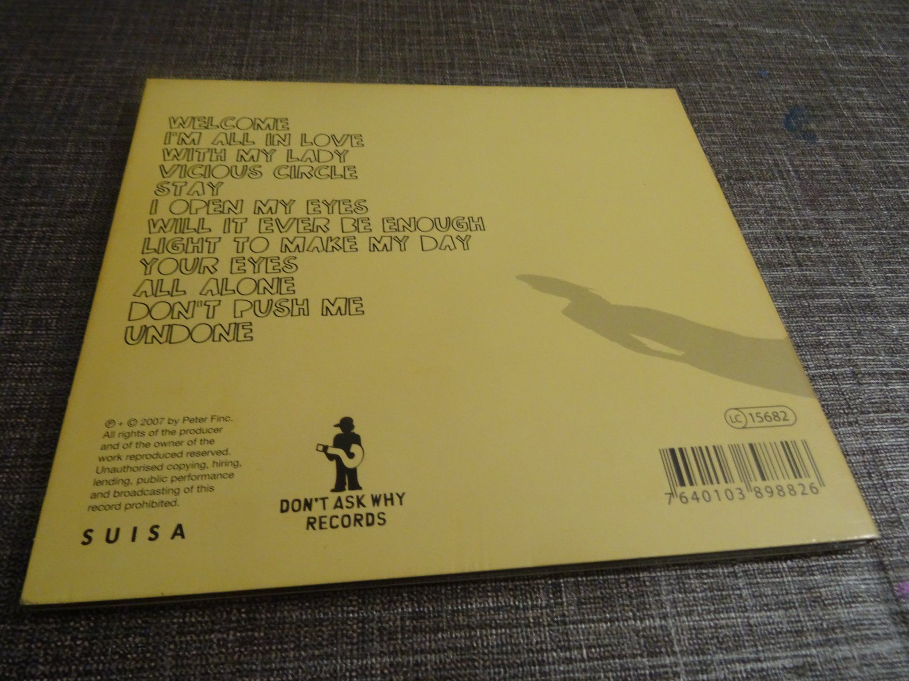 CD: Peter Finc – About Light And Stuff CD – Usato da Olten venduto da Disc-Ausverkauf 1