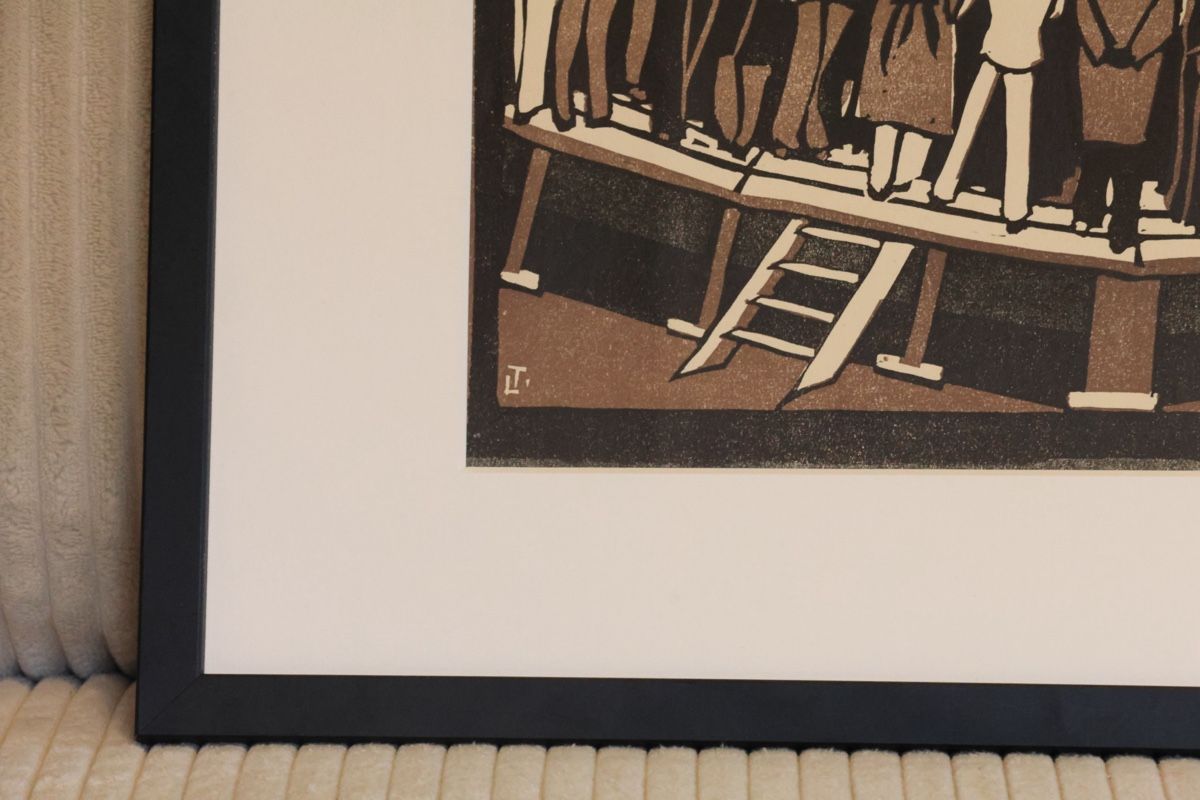 Grafiken & Lithographien: Lill Tschudi - Glarner Landsgemeinde 1931 – Gebraucht aus Zürich von Artify 3