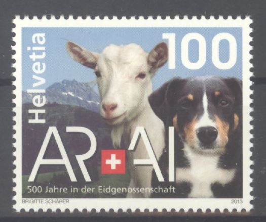 Tutti i francobolli: 2013,  AR&AI 500 Jahre Eidgenossenschaft ** – Usato da Willisau venduto da Vollstempel