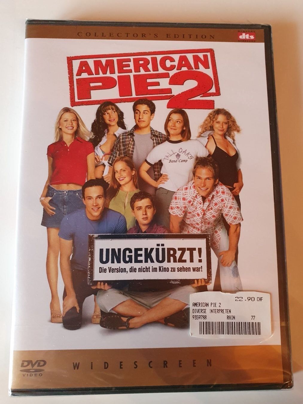 Tutti i DVDs: American Pie 2 - Collectors Edition – Nuovo e nell'imballaggio originale da Oberdorf BL venduto da BaldenEagle