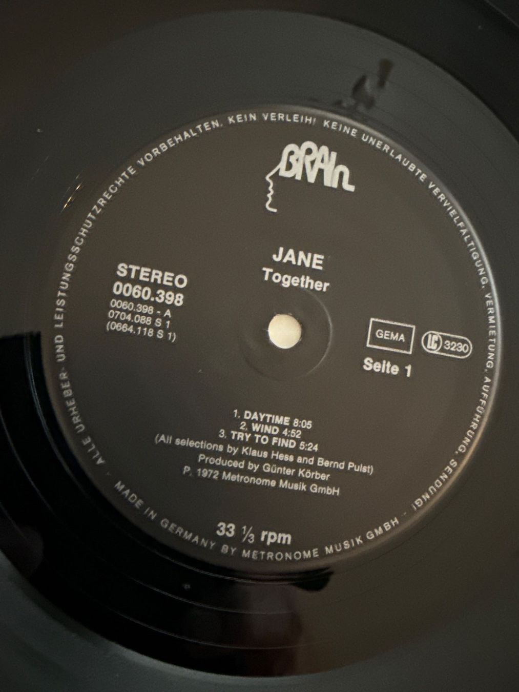 Schallplatten: Jane  - Rock Band Schallplatte – Gebraucht aus Goldach von Donpancho 7