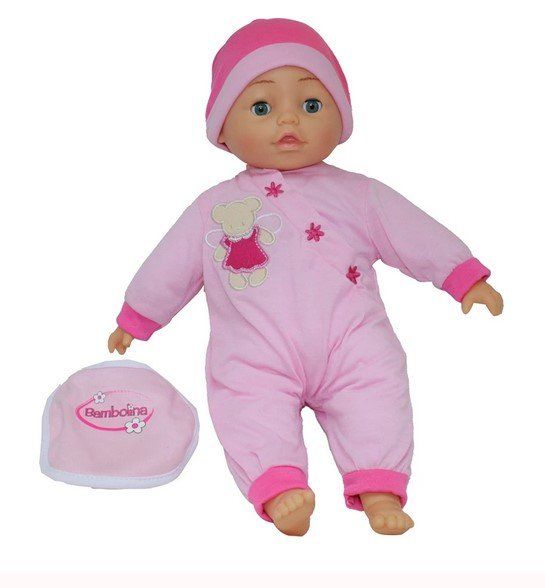 Bambole: Puppe 40 cm mit Sound Kussgeräusche – Nuovo e nell'imballaggio originale da Oensingen venduto da Liquidations-Shop 1