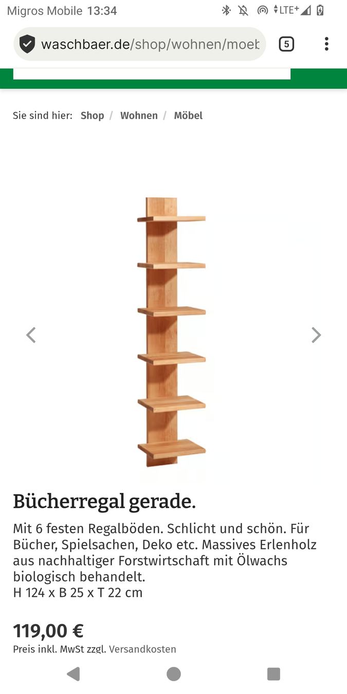 Scaffali: Wandregal – Usato da Burgdorf venduto da anna-li 1