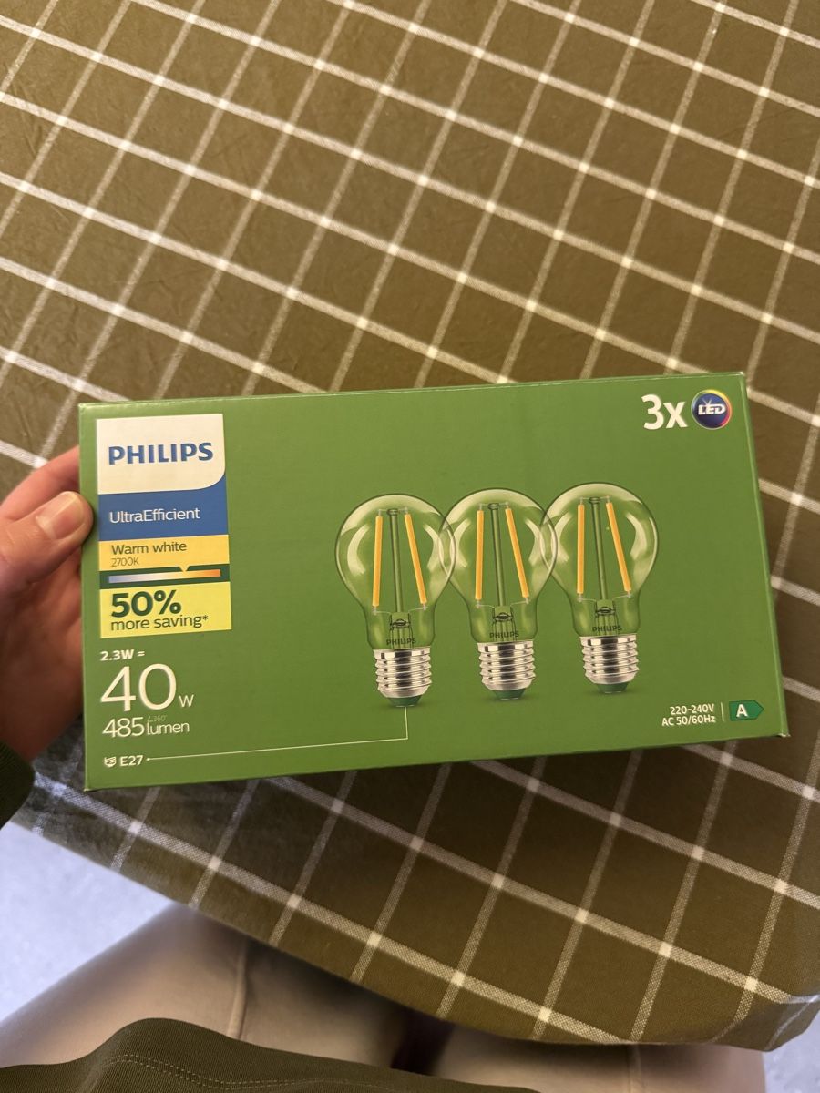Philips Lampes: Philips LED Lämpchen E27 Warmweiss 3er Pack Neu – Neuf avec emballage d'origine à Langenthal par vik_v5ml 2