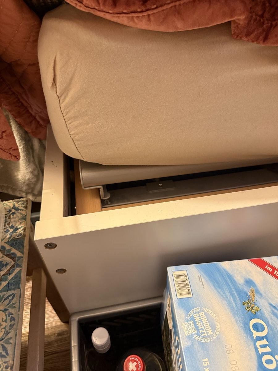 Betten: Ausziehbett, weiss, – Gebraucht aus Gachnang von redalf 3