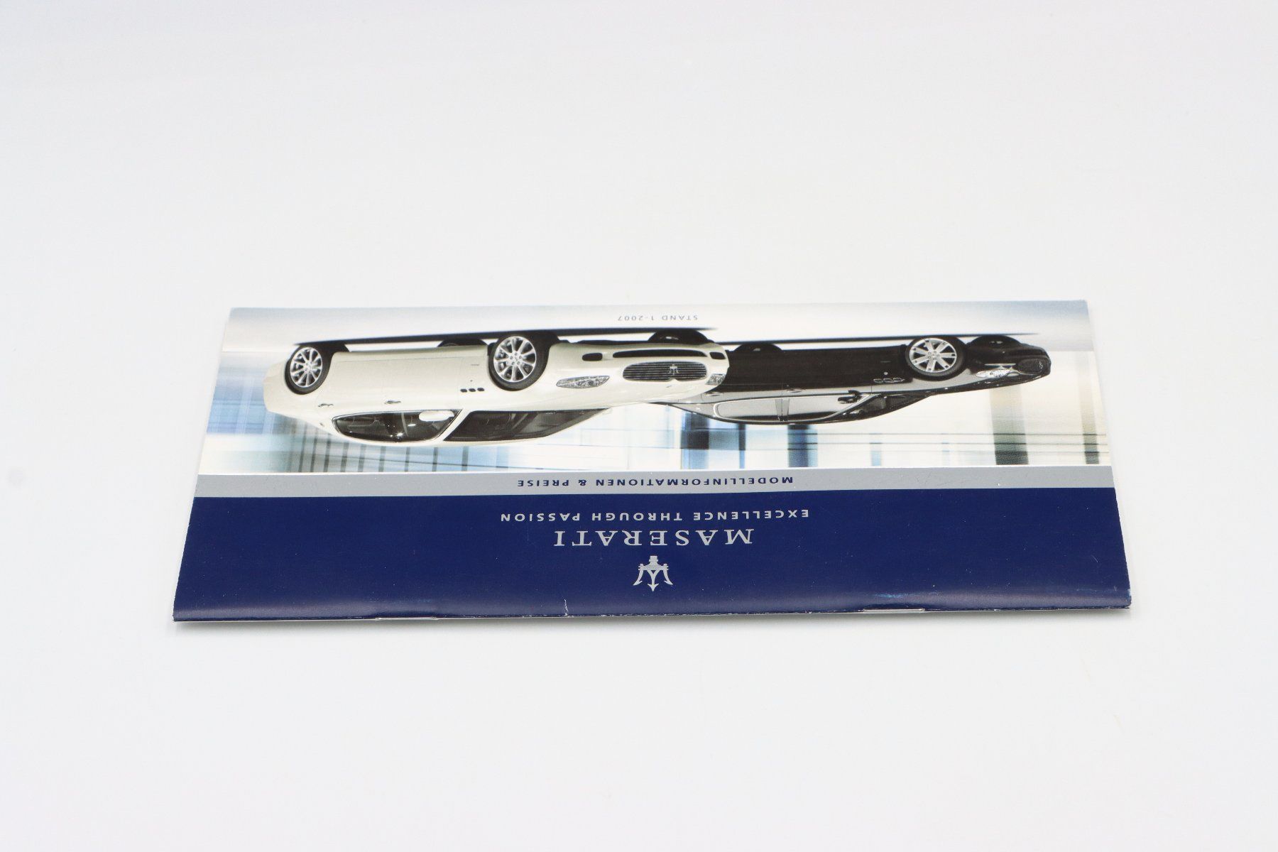 Maserati Dokumente: Maserati Modellinformationen & Preise 2007 Prospekt – Gebraucht aus Bühl b.Aarberg von Collectorpassions 9