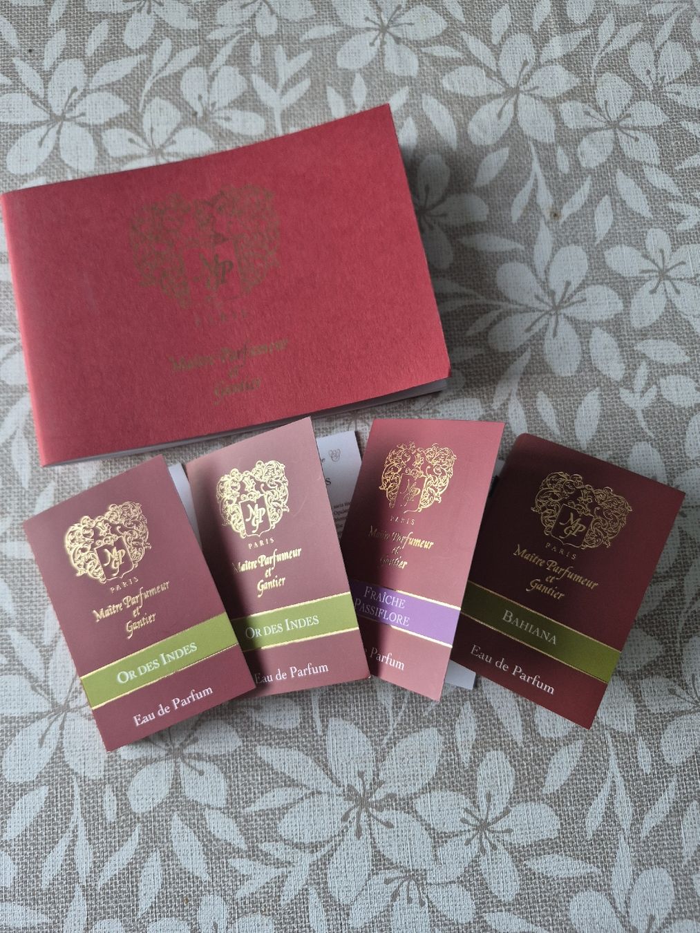 Parfums & Eau de Toilette: coffret d'échantillons Maître Parfumeur & Gantier – Neuf avec emballage d'origine à Collonges par cam_72xf