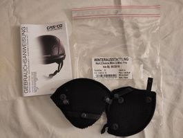 Winterausstattung (Ohrenwärmer) für Casco Helme