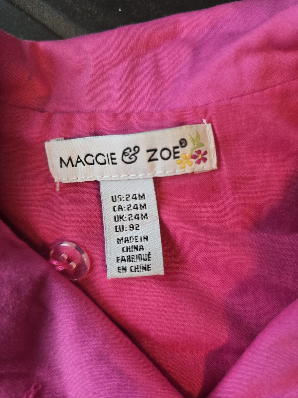Giacche & Cappotti: Süsser Mädchenmantel Gr. 92 – Usato da Unterentfelden venduto da Panda-87 1