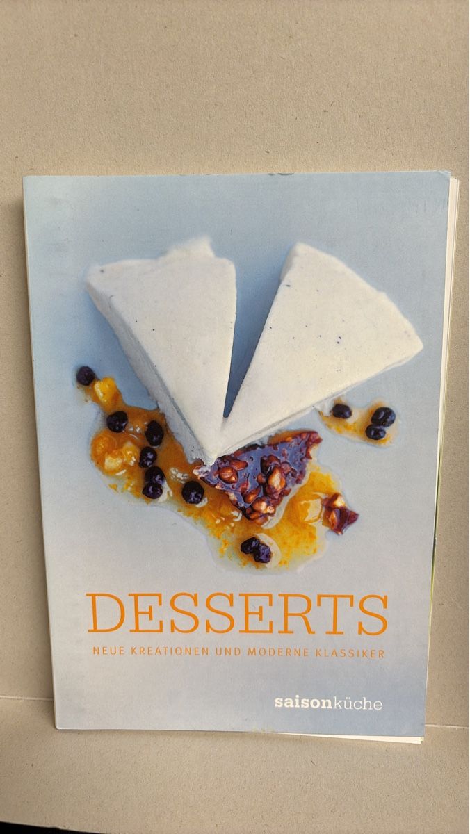Libri: Saisonküche Kochbuch, "Desserts" – Usato da Vordemwald venduto da Youko