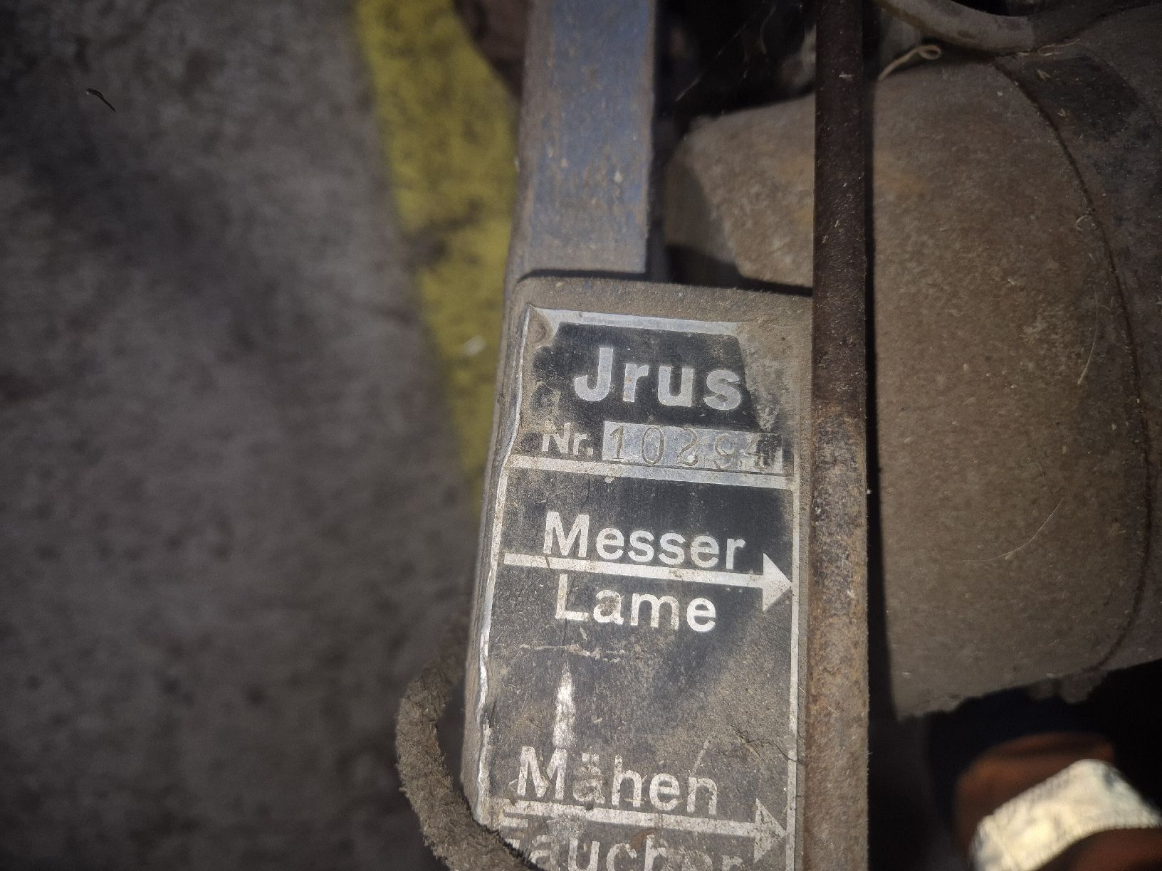 Alle Maschinen: Jrus Motormäher Scheunenfund – Defekt aus Nunningen von Pullax66 8