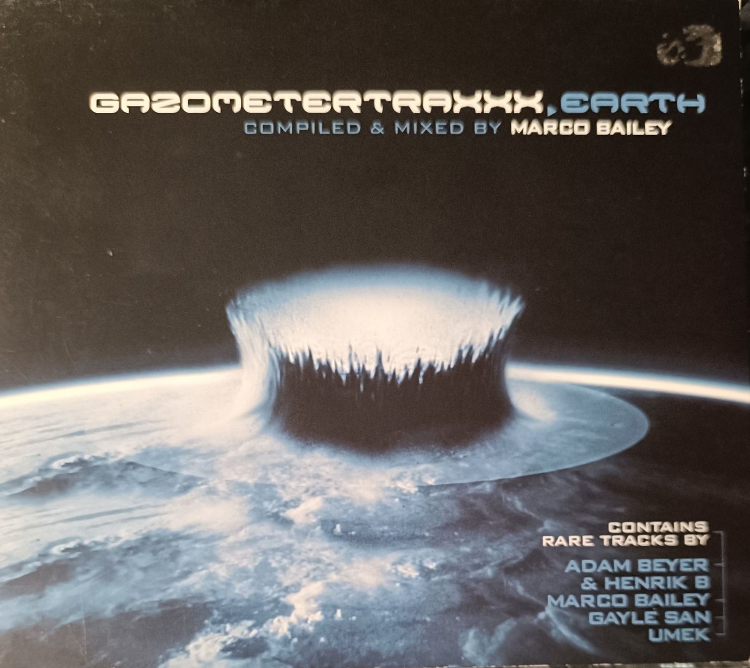 CD: Gazometer Traxxx Earth Compilation Marco Bailey – Usato da Interlaken venduto da M.Sturm