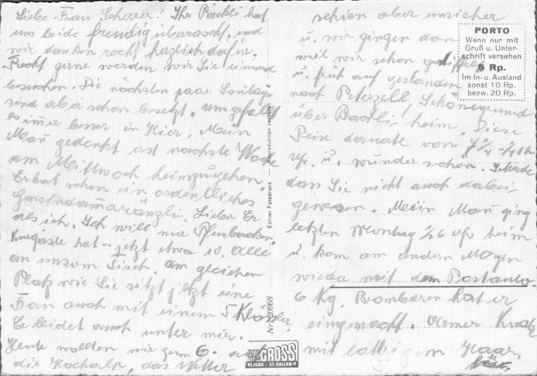 Cartoline postali: Alte Ansichtskarte, Hemberg, Toggenburg, – Usato da Luzern venduto da Kartenansicht 1