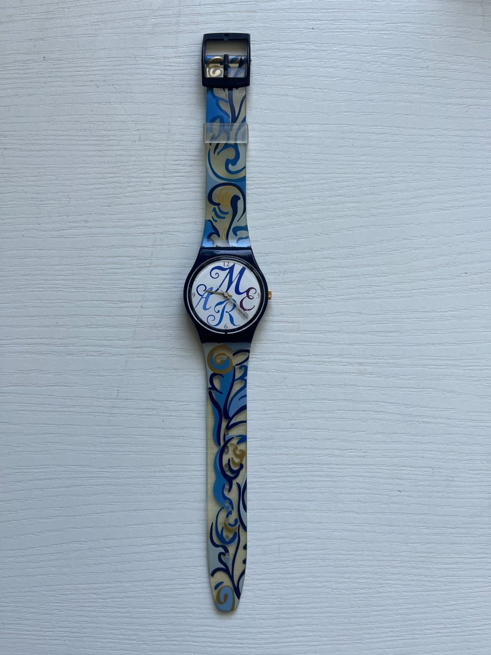 Swatch Orologi: Original Swatch Uhr, getragen – Usato da Dintikon venduto da Redgar58