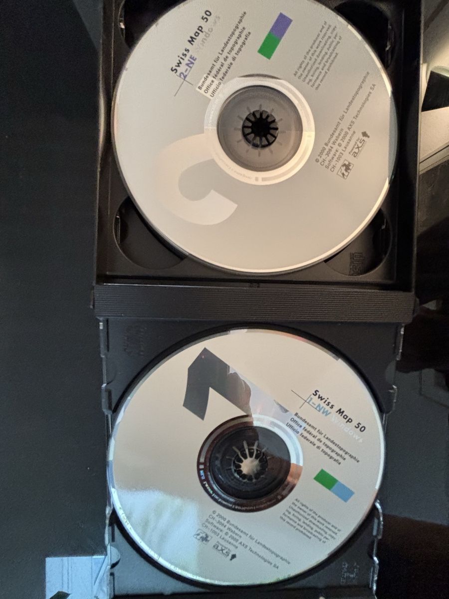 Software: Swiss Map 50 1-4 CH Windows CD-ROMs neuwertig – Usato da Zürich venduto da mbi_5bsz 3