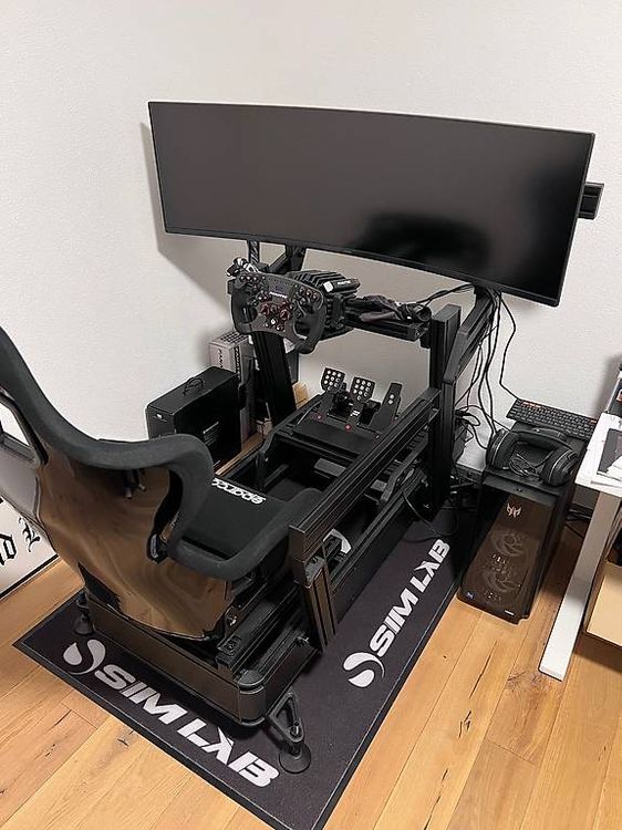 Rennsimulator (FANATEC, SIM-LAB, ACER Predator PC, SAMSUNG) (Gebraucht ...