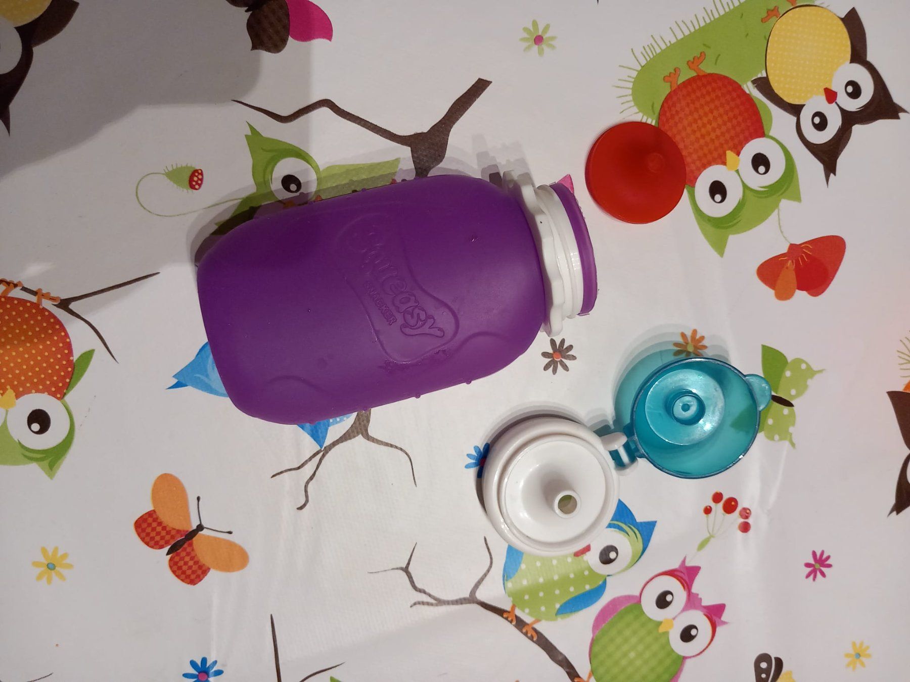 Pasti del neonato: Squeasy Snacker Purple 180ml MITTEL – Usato da Zürich venduto da ann_6j7t