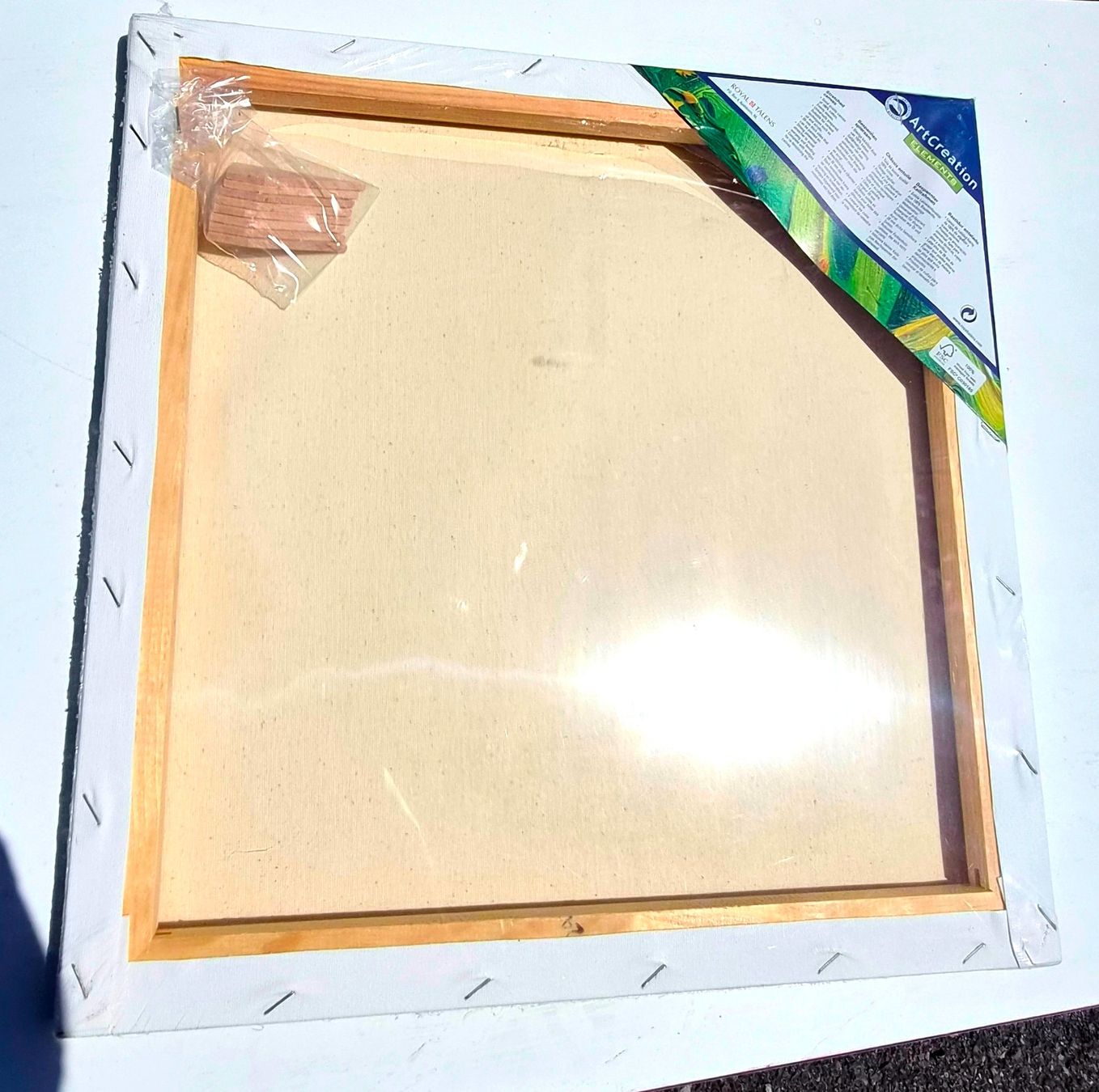 Kronleuchter & Deckenlampen: ArtCreation Elements Malgrund 60x60 cm  neu – Gebraucht aus Zürich von Primanoctis 4